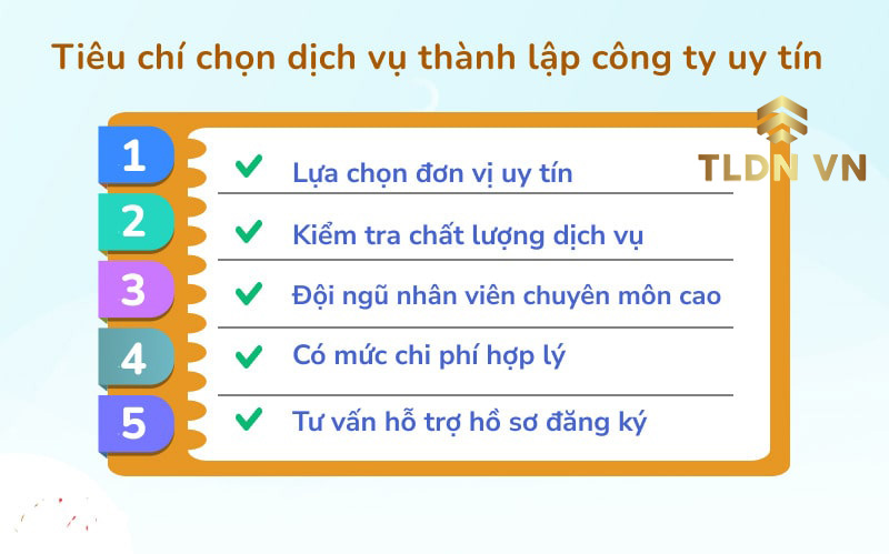 Tỉnh táo lựa chọn đơn vị cung cấp dịch vụ thành lập công ty uy tín, giá cạnh tranh